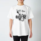 nidan-illustrationの"GHOST RIDE" スタンダードTシャツ