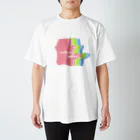 Savlemittsの子むさグラデーション Regular Fit T-Shirt