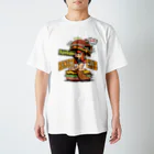 nidan-illustrationの"HUNGRY CLUB" Regular Fit T-Shirt