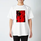 廉のflower＊ Regular Fit T-Shirt