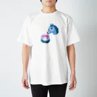 おうゆかのuma_tea スタンダードTシャツ