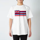 kauwelahawaiiのハワイ州旗 スタンダードTシャツ