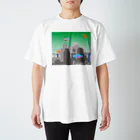 ピアンポン -phangpon-のFUTURE CITY（街並） スタンダードTシャツ