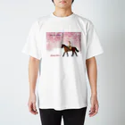 dressage ribbonの桜　horse スタンダードTシャツ