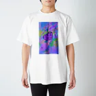 ヨコタンヌ堂のダイビングナス坊　魚群 スタンダードTシャツ