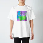 はじめまして、前髪きざみです。のみみ。 スタンダードTシャツ