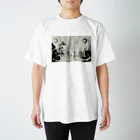 CoCoAメイドのI Don't like for Vincent van Gogh life モノクローム Regular Fit T-Shirt