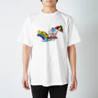 ユーミーマン_SUZURIショップの雨上がりのユーミーマン Regular Fit T-Shirt