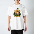 punimaamuのうまいハンバーガー Regular Fit T-Shirt