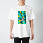 nobuyan_shopの激しめパグちゃんTシャツ スタンダードTシャツ