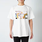 satochikaのFaith Hope Love(クリスチャンアイテム) Regular Fit T-Shirt