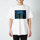 art-standard（アートスタンダード）のゴッホ / 『ローヌ川の星月夜（英語版）』1888年9月 スタンダードTシャツ