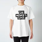 thehomiesbase official goods shopの迷路ロゴ Regular Fit T-Shirt