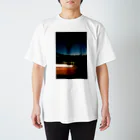 変な写真の夜の国体道路 スタンダードTシャツ