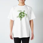 びりぃのうみがめ さかな Regular Fit T-Shirt