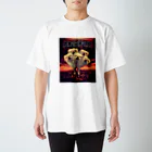 まめきちを愛でるのまめきちロックうらあり Regular Fit T-Shirt