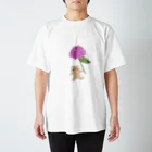 マヨエール コブタの紫陽花に誘われて。 スタンダードTシャツ