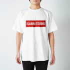 章栄丸byISARIBIstudioのISARIBI STUDIO BOXロゴシリーズ#1 スタンダードTシャツ