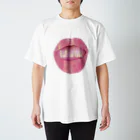 ぽんぽこあんぽんたんのLips💋 foll in love スタンダードTシャツ