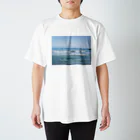 水ってすげぇよなのSea side スタンダードTシャツ