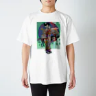 市松寿ゞ謡のモザイ子 Regular Fit T-Shirt