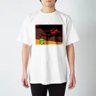 むちまるの愛機とともにbyカエルの郵便配達員リグーシ スタンダードTシャツ