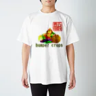 『NG （Niche・Gate）』ニッチゲート-- IN SUZURIの五穀豊穣h.t.赤・文字アリ Regular Fit T-Shirt