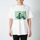 ぬくぬく布団のひよこたち スタンダードTシャツ