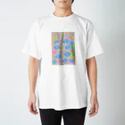 MINATOの春の花畑 Regular Fit T-Shirt