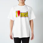 beautiful_aのI❤meat Regular Fit T-Shirt