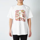 AURA_HYSTERICAのThe_Gingerbread_Man スタンダードTシャツ