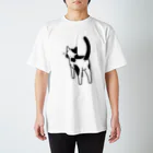 Riotoのねこけつ（ぶち猫） Regular Fit T-Shirt