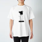 MIRINの影絵_dog Regular Fit T-Shirt