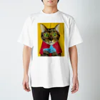 のっぴきならない。ラインスタンプ発売中ののっぴきならない/保護猫どん スタンダードTシャツ