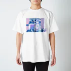 もももも桃もももももものてきとうたべたべちゃん Regular Fit T-Shirt