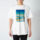 クボタノブエのSummer Snow Regular Fit T-Shirt