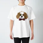 はーとふるまうすのキャバリアpuppy Regular Fit T-Shirt