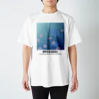 PCD Japan スーベニアショップのPCD Japan 2021 スーベニアTシャツ 【Designed by eboshidori ver.】 スタンダードTシャツ