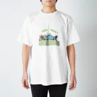 あま田こにーのいちふじ・にたか・さんなすび スタンダードTシャツ