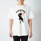 黒ねこ意匠企画室の稲妻　ろびんちゃん Regular Fit T-Shirt