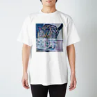 くさみの猫とネオン Regular Fit T-Shirt