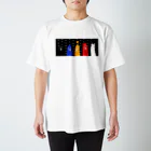 勾玉堂SUZURI店の五色の鬼Tシャツ Regular Fit T-Shirt