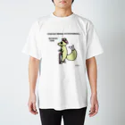 SeaZoo's SHOPのきつたさん おさんぽ カラー スタンダードTシャツ