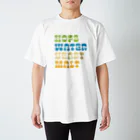 KAWAGOE GRAPHICSのビールの要素 スタンダードTシャツ