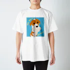 burijinaのコーギー犬 Regular Fit T-Shirt