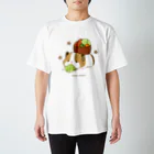 わん。(・Y・=)βの試食もバッチリ！ スタンダードTシャツ