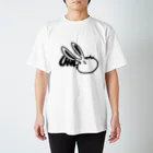 uni_officialのうに兎2 スタンダードTシャツ