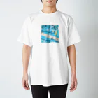 yu.の夏のプールに飛び込んだ(レモン) Regular Fit T-Shirt