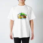 ゆるあにまるの爬虫類集合 Regular Fit T-Shirt