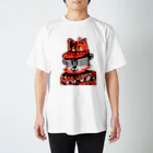 錢谷 耕大のグレーねこかな！ Regular Fit T-Shirt